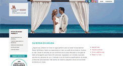 Desktop Screenshot of bodas.arubamarriott.com